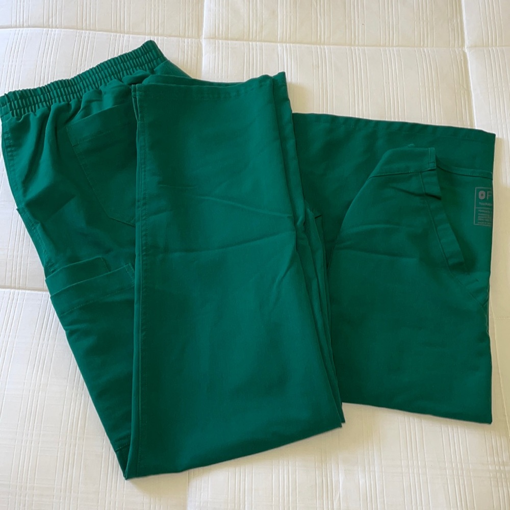 Figs Scrub SET Hunter Green